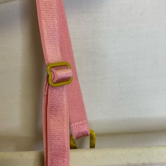 Victoria’s Secret Pink Floral Lace Sexy Lined Underwire Push-up Demi Bra Sz 34C - Picture 14 of 14